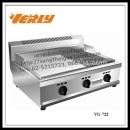 ราคา เตาสเต็กใช้แก๊สหน้าผสม (หน้าเรียบ+หน้าหยัก) 3 หัวเตา รุ่น VG-722