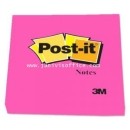 ราคา โพสต์-อิท โน้ต 3M สีชมพูสะท้อนแสง654-NP 3x3''