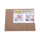 ราคา เมมโมบอร์ดโพสต์-อิท 558L 18x23 นิ้ว น้ำตาล