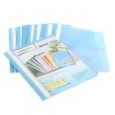 ราคา แฟ้มเจาะพลาสติก โคมิค A-780 A4 สีฟ้า