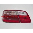 ราคา ไฟท้าย+ทับทิมLED สำหรับ W210 สีขาวแดง