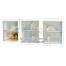 ราคา ตู้ลอยอูมิเนียม ขนาด1.20 เมตร เคลือบอีพ๊อกซี่ รุ่น CAC 120