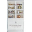 ราคา ตู้กับข้าวอลูมิเนียมแท้ ขนาด 100 ซม. เคลือบอีพ็อกซี่ ประตูบานเกร็ด