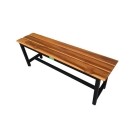 ราคา เก้าอี้สนาม,ม้านั่งสนามไม้สักทอง ตีระแนง ไม้หน้า 4 นิ้ว ยาว 1.20เมตร kkw14-2