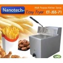ราคา หม้อทอดใช้แก๊ส อ่างเดี่ยว ขนาด 5.5 ลิตร ยี่ห้อนาโนเทค รุ่น ET-JSS-71