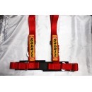 ราคา เข็มขัดRacingหัวเสียบ 2นิ้ว 4จุด รุ่นธรรมดา สีแดง sabelt