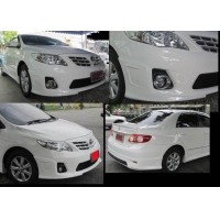 ราคา ชุดแต่งอัลตีส Toyota Altis 2010 2011 2012 2013 สเกิร์ตรอบคัน ทรง ACC