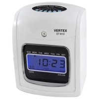 ราคา เครื่องตอกบัตร VERTEX ST-810แถมฟรีแผงเสียบ50ช่อง บัตรตอก 300 ใบ