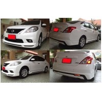 ราคา ชุดแต่งสเกิร์ตรอบคัน Nissan Almera SPL นิสสันอัลเมร่า 2012 2013