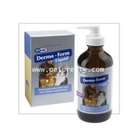 ราคา Derma-Form Liquid เดอร์มาฟอร์มลิควิด น้ำมันปลาบำรุงขนและผิวหนังสำหรับสุนัขและแมว ขนาด236ml