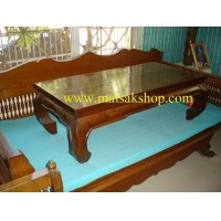 ราคา เฟอร์นิเจอร์ไม้สัก(Furniture) ตั่ง แบบขาคู้ ไม้สัก2