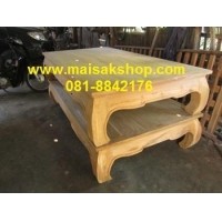 ราคา เฟอร์นิเจอร์ไม้สัก(Furniture) เตียง,เตียงไม้, เตียงไม้สัก,เตียงนอนไม้สักแบบขาคู้ขาหนา4นิ้ว