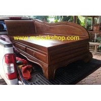ราคา เฟอร์นิเจอร์ไม้สัก(Furniture) โซฟาไม้สักหลังช้าง1