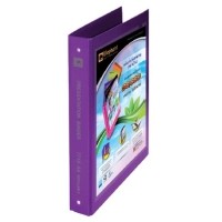 ราคา แฟ้มโชว์เอกสาร 3 ห่วง ตราช้าง รุ่น 771X PP Tearseal ขนาด A4 สัน 3.5 ซม. สีม่วง