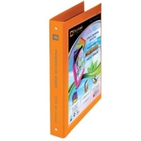 ราคา แฟ้มโชว์เอกสาร 3 ห่วง ตราช้าง รุ่น 771X PP Tearseal ขนาด A4 สัน 3.5 ซม. สีส้ม