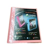 ราคา แฟ้มโชว์เอกสาร 3 ห่วง ตราช้าง รุ่น 771X PP Tearseal ขนาด A4 สัน 3.5 ซม. สีชมพู