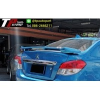 ราคา สปอยเลอร์ฝาท้ายแอททราจ Spoiler Mitsubishi Attrage มีไฟ LED