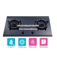 ราคา เตาฝัง 2 หัวเตา ขนาดใหญ่ Rinnai รุ่น RB-2MYG