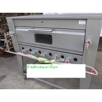 ราคา เตาอบพิซซา เตาอบแก๊ส ขนาด 1 ถาด 2 ชั้น บน-ล่าง