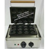 ราคา เตาขนมโดรายากิ ขนมไส้ถั่วแดง ใช้ไฟฟ้า หน้าเตาเทฟลอน 12 หลุม