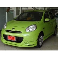 ราคา ชุดแต่งรอบคัน Nissan March 2012 ทรง Euro Sport