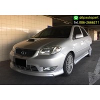 ราคา ชุดแต่งวีออส Toyota Vios 2003 2004 2005 2006 Sporty สเกิร์ตรอบคัน