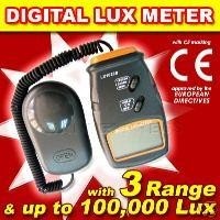 ราคา มิเตอร์วัดค่าแสงสว่าง (DIGITAL LIGHT METER 100,000 LUX รุ่น LX-1020B)
