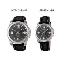 ราคา นาฬิกา Casio เซ็ทคู่ ชาย-หญิง MTP-1314L-8AVDF คู่กับ LTP-1314L-8AVDF