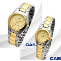 ราคา นาฬิกา Casio เซ็ทคู่ ชาย-หญิง Metal Fashion MTP-1253SG-9ADF , LTP-1253SG-9ADF รับประกันสินค้า 1 ปี ร