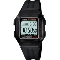 ราคา Casio Digital Classic 10 year Battery Dual Time รุ่น F-201WA-1ADF