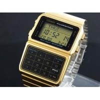 ราคา นาฬิกาข้อมือ CASIO Databank Gold Tone รุ่น DBC-611G-1ADF