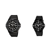 ราคา นาฬิกาข้อมือ คาสิโอ Casio รุ่น MRW-200H-1B2VDF คู่ LRW-200H-1BVDF