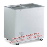 ราคา ตู้แช่แข็ง PANASONIC (พานาโซนิค) ฝากระจก รุ่น SF-PC697ST ขนาด 6.0 คิว