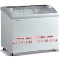 ราคา ตู้แช่แข็ง PANASONIC (พานาโซนิค) ฝากระจกโค้ง SCR-PT100GTH ขนาด 9.0 คิว