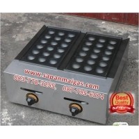 ราคา เตาทาโกะยากิ แบบใช้แก๊ส 2 ถาด หลุมใหญ่