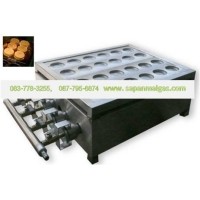 ราคา เตาทำขนมครกญี่ปุ่นใส่ไส้โอปันยากิ แบบใช้แกีส 24 ชี้น