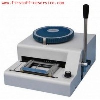 ราคา เครื่องทำตัวอักษรนูน บนบัตร พลาสติก