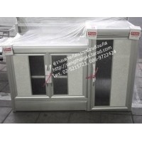 ราคา ตู้วางเตาแก๊สพร้อมช่องเก็บถังแก๊ส ยี่ห้อไลอ้อน (สีขาว)