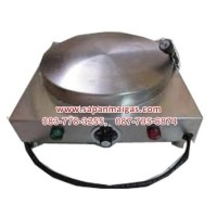 ราคา เตาเครปไฟฟ้า โครงสแตนเลส หน้าเตาเป็นเหล็ก ขนาด 14 นิ้ว