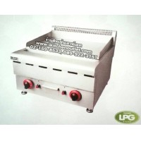 ราคา เตาสเต๊กแผ่นเรียบ ใช้แก๊ส 2 หัวเตา 2 อ่างทอด