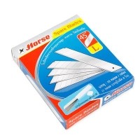 ราคา ใบมีดคัตเตอร์ ตราม้าL 45องศา18มม.(1กล่องx60ใบ)