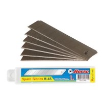 ราคา ใบมีดคัตเตอร์ ตราม้า H-45 L (1หลอดx6ใบ)