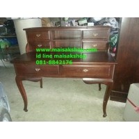 ราคา เฟอร์นิเจอร์ไม้สัก(Furniture) โต๊ะทำงานไม้สักขานก