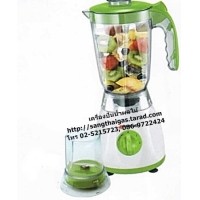 ราคา เครื่องปั่นน้ำผลไม้ โถปั่นตกไม่แตก ยี่ห้อ Rhino รุ่น RN-1530 สีเขียว