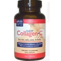 ราคา Neocell, Super Collagen+C, Type 1 3, 120 Tablets คอลลาเจนนีโอเซล 120 เม็ด