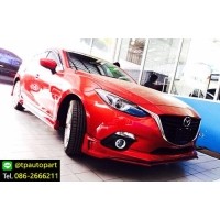 ราคา ชุดแต่ง Mazda3 Skyactiv 5 ประตู hatchback STROM สำหรับมาสด้า3 2014 2015 2016 2017