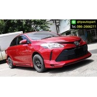 ราคา ชุดแต่งวีออส Toyota Vios 2017 2018 STROM สเกิร์ตรอบคัน