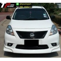 ราคา ชุดแต่งสเกิร์ตรอบคัน Nissan Almera WARRIOR-M1 นิสสันอัลเมร่า 2012 2013