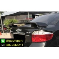ราคา สปอยเลอร์ฝาท้าย Toyota Vios 2003 2004 2005 2006 TRDD