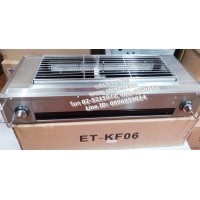 ราคา เตาปิ้งย่างแก๊ส หัวเตาอินฟาเรด 2 หัว ไฟด้านข้าง รุ่น ET-KF06
